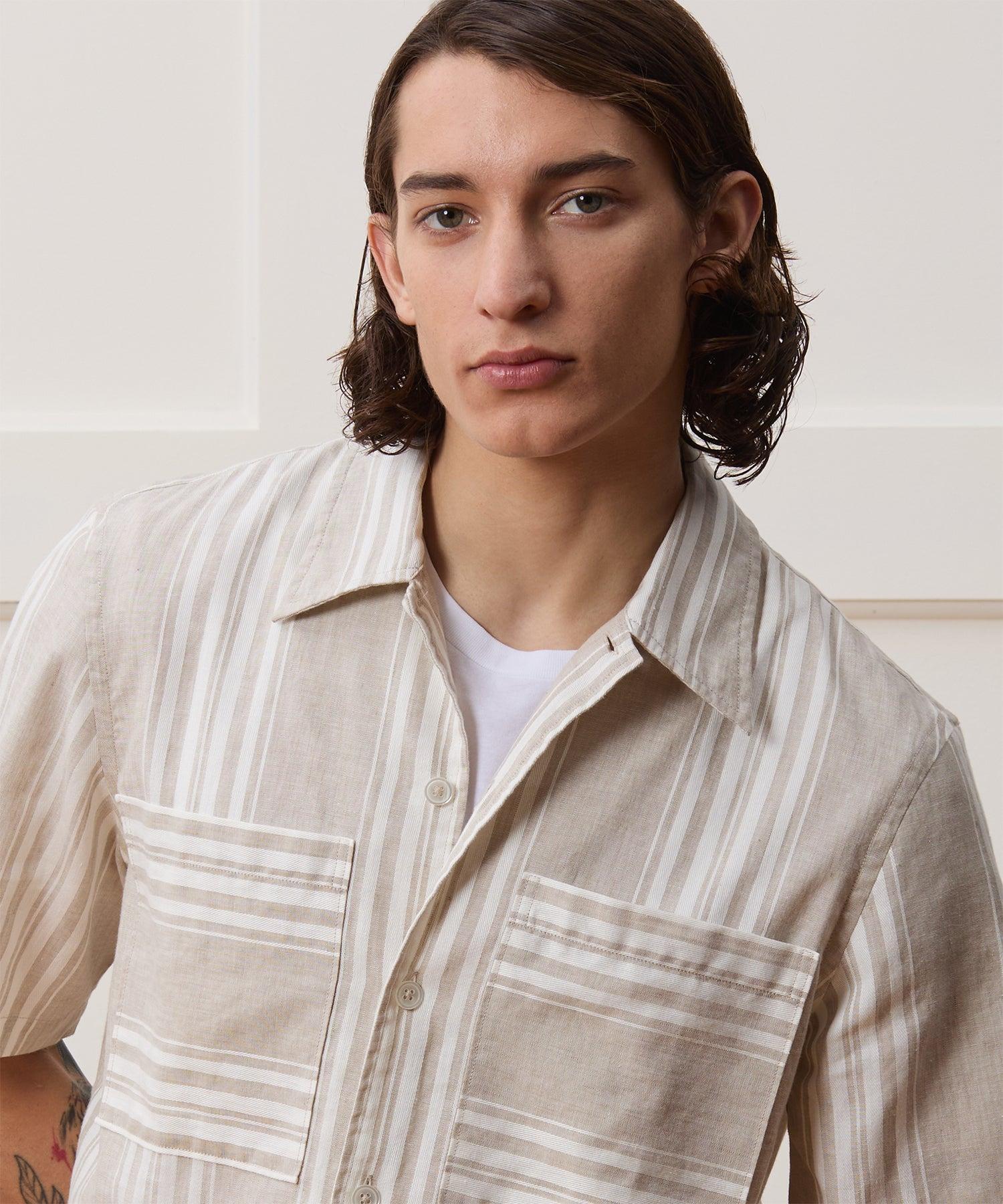 Linen Carpenter Shirt Product Image