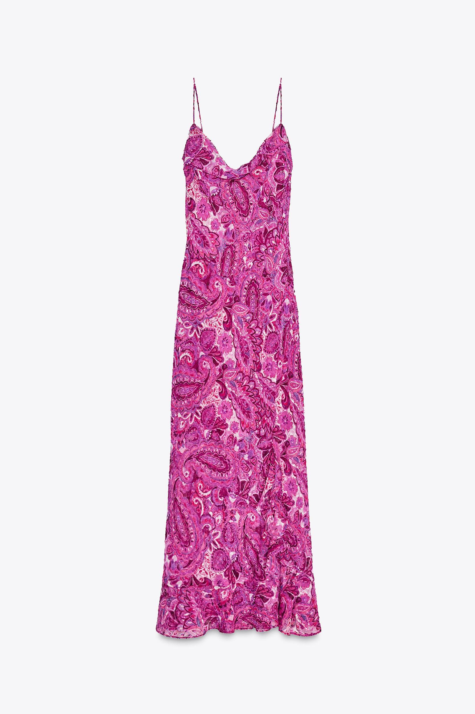 PRINTED MIDI DRESS Product Image