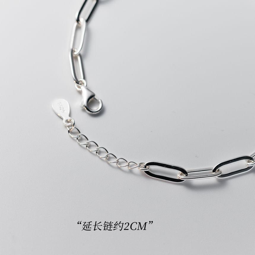 925 Sterling Silver Chain Bracelet Product Image