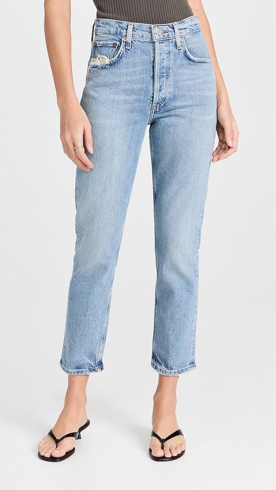 AGOLDE Riley Crop Jeans | Shopbop Product Image