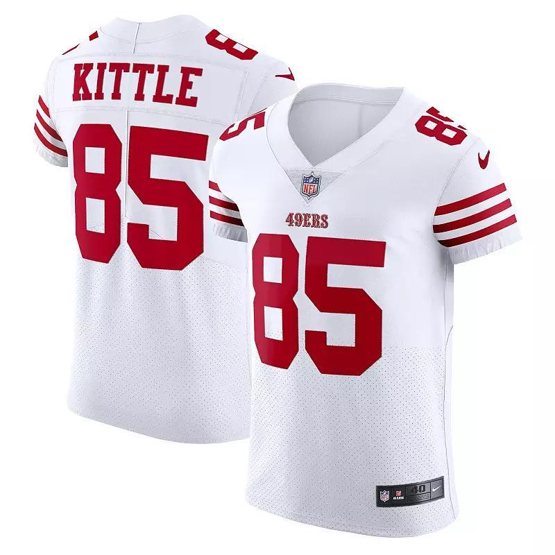 Men's Nike George Kittle White San Francisco 49ers Vapor Elite Jersey,  Product Image