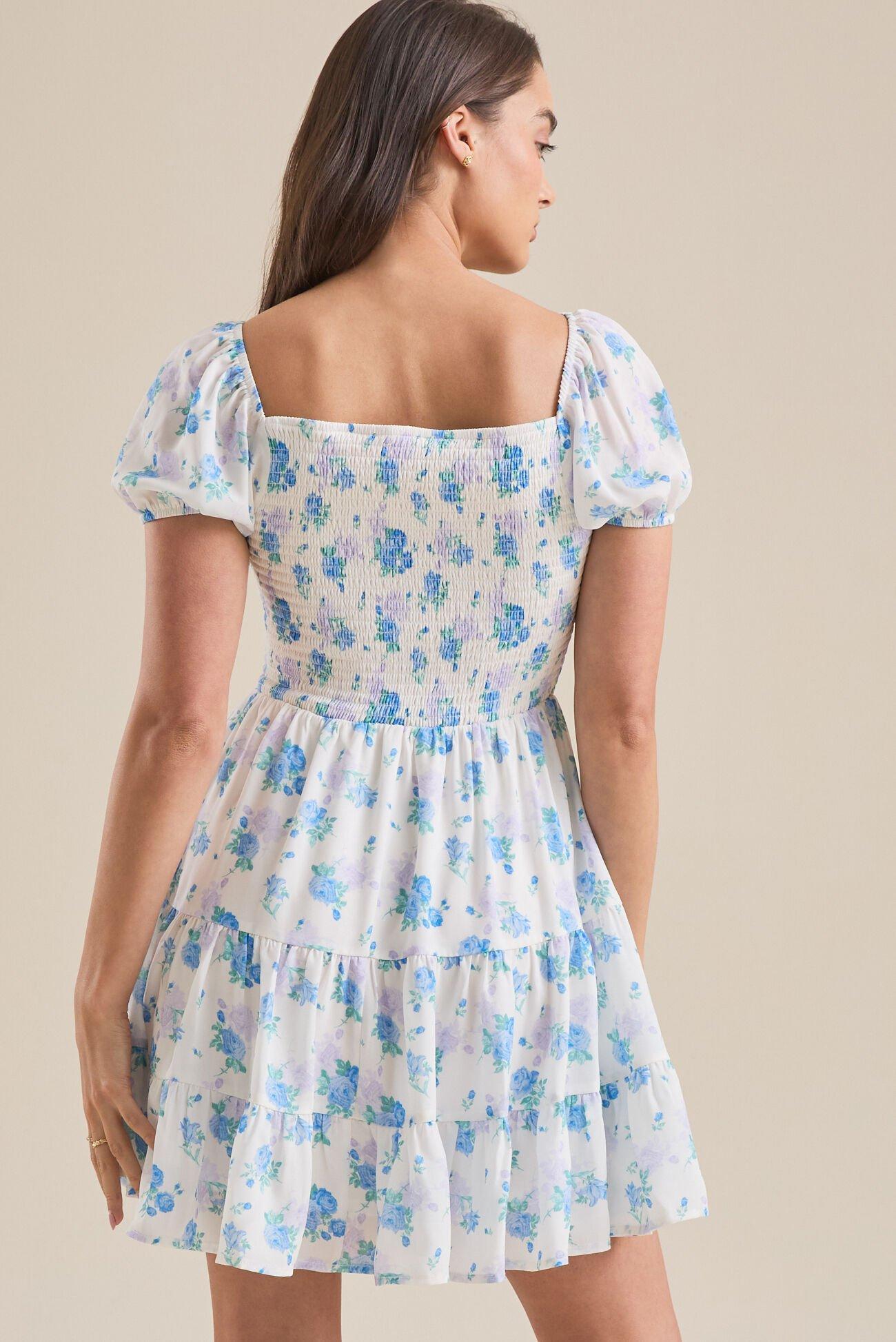 Courtney Floral Mini Dress Product Image