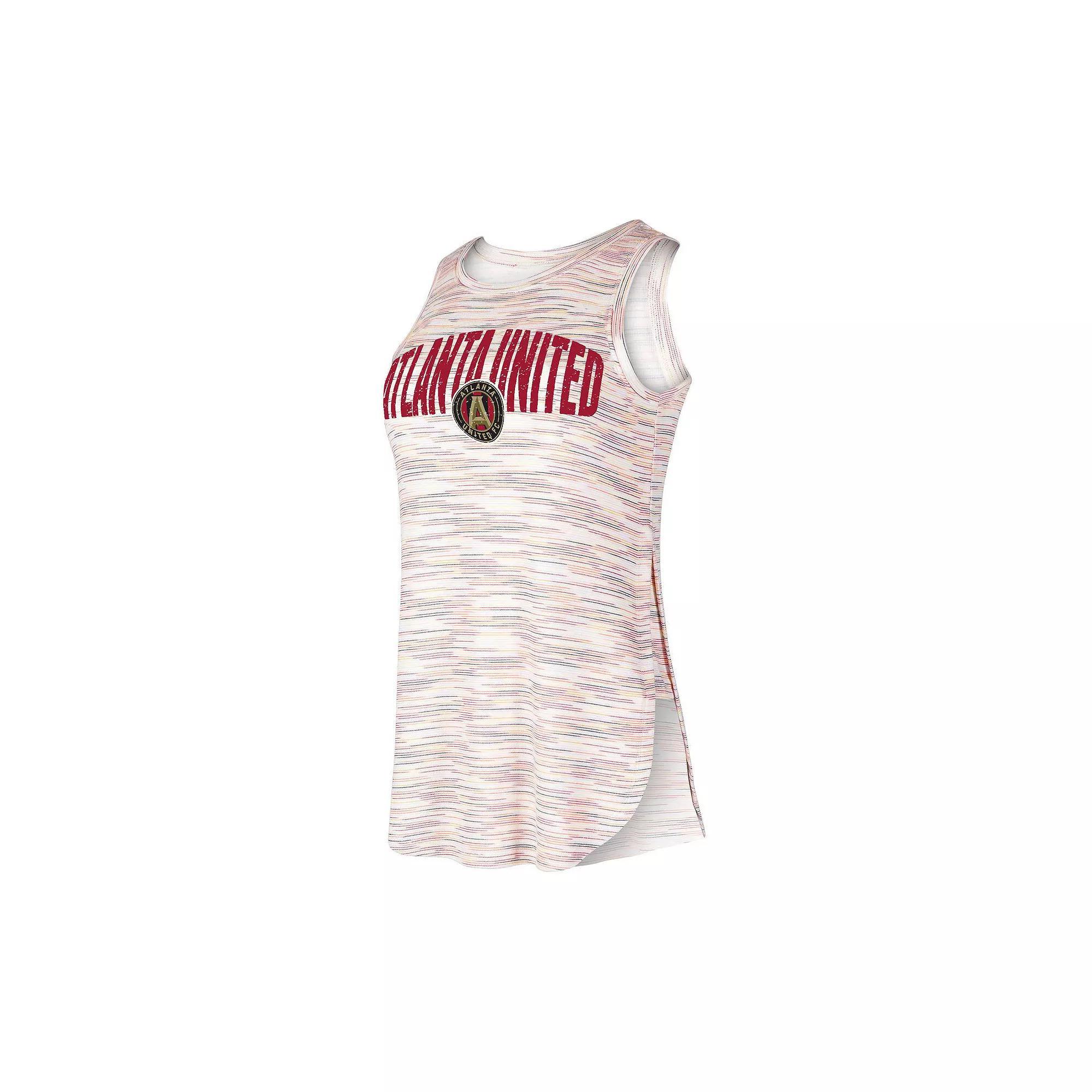 Women's Concepts Sport White Atlanta United FC Sunray Tri-Blend Tank Top, Size: XL, Atu White Product Image
