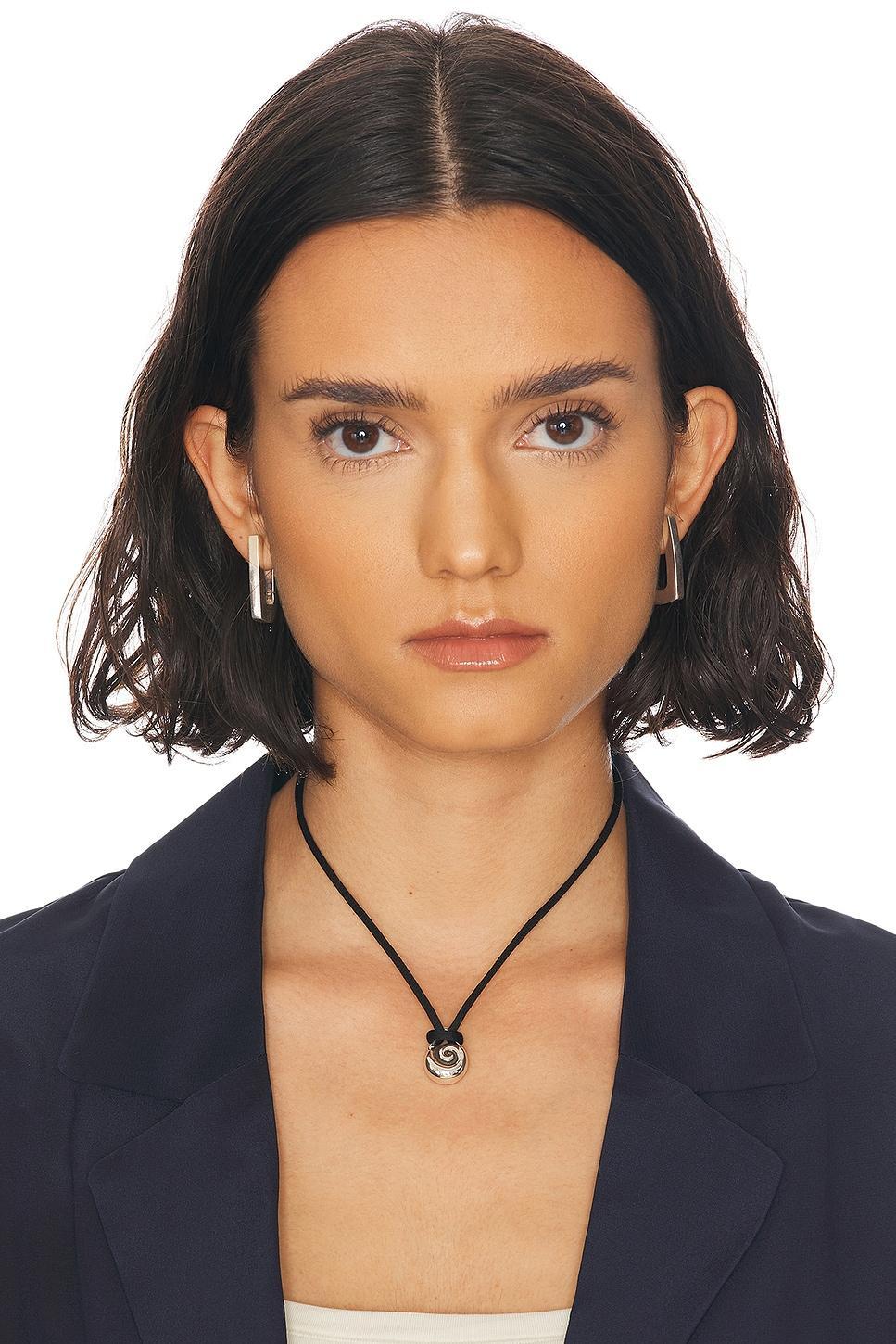 SOPHIE BUHAI Nautilus Choker Necklace In Black Product Image