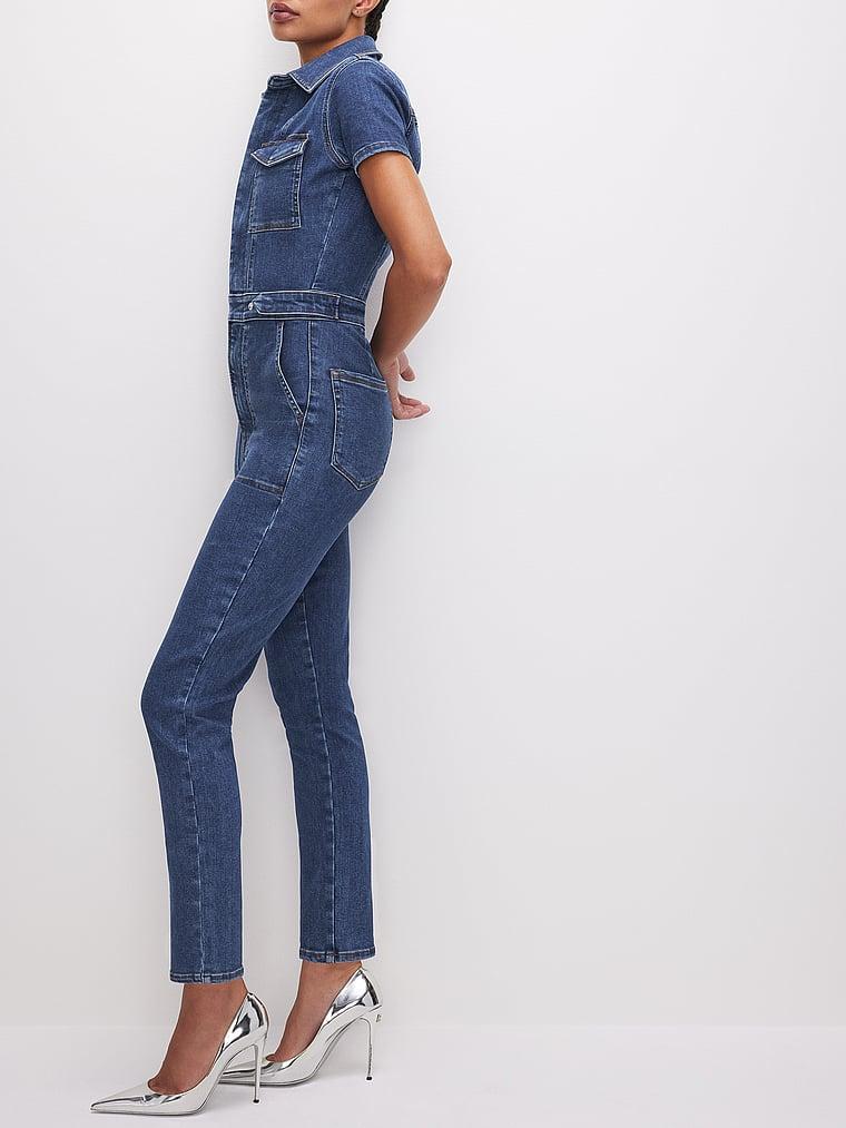 Fit For Success Denim Jumpsuit Product Image