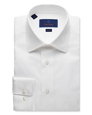 David Donahue Royal Oxford Trim Fit Dress Shirt Product Image