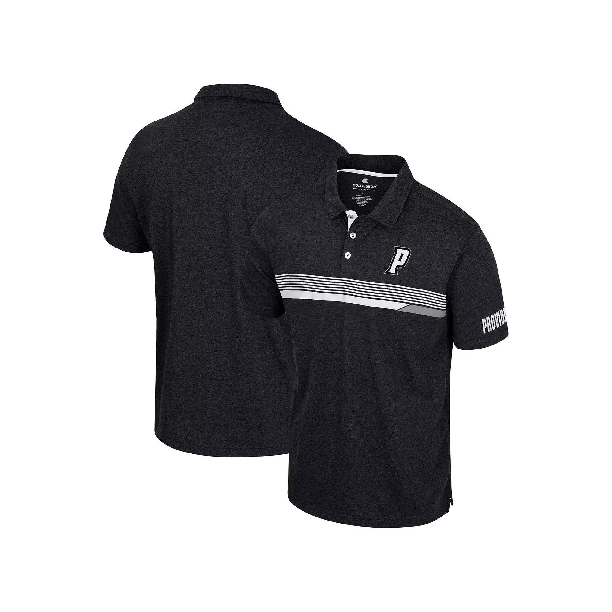 Men's Colosseum  Black Providence Friars No Problemo Polo, Size: 2XL, Prv Charco Product Image