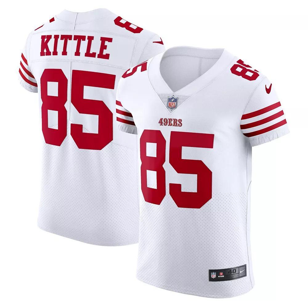 Men's Nike George Kittle White San Francisco 49ers Vapor Elite Jersey,  Product Image