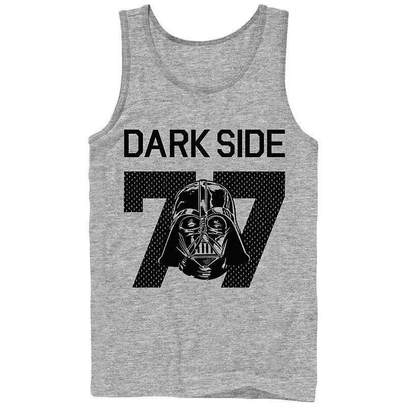 Men's Star Wars Dark Side 77 Varsity Graphic Tank Top,  Product Image