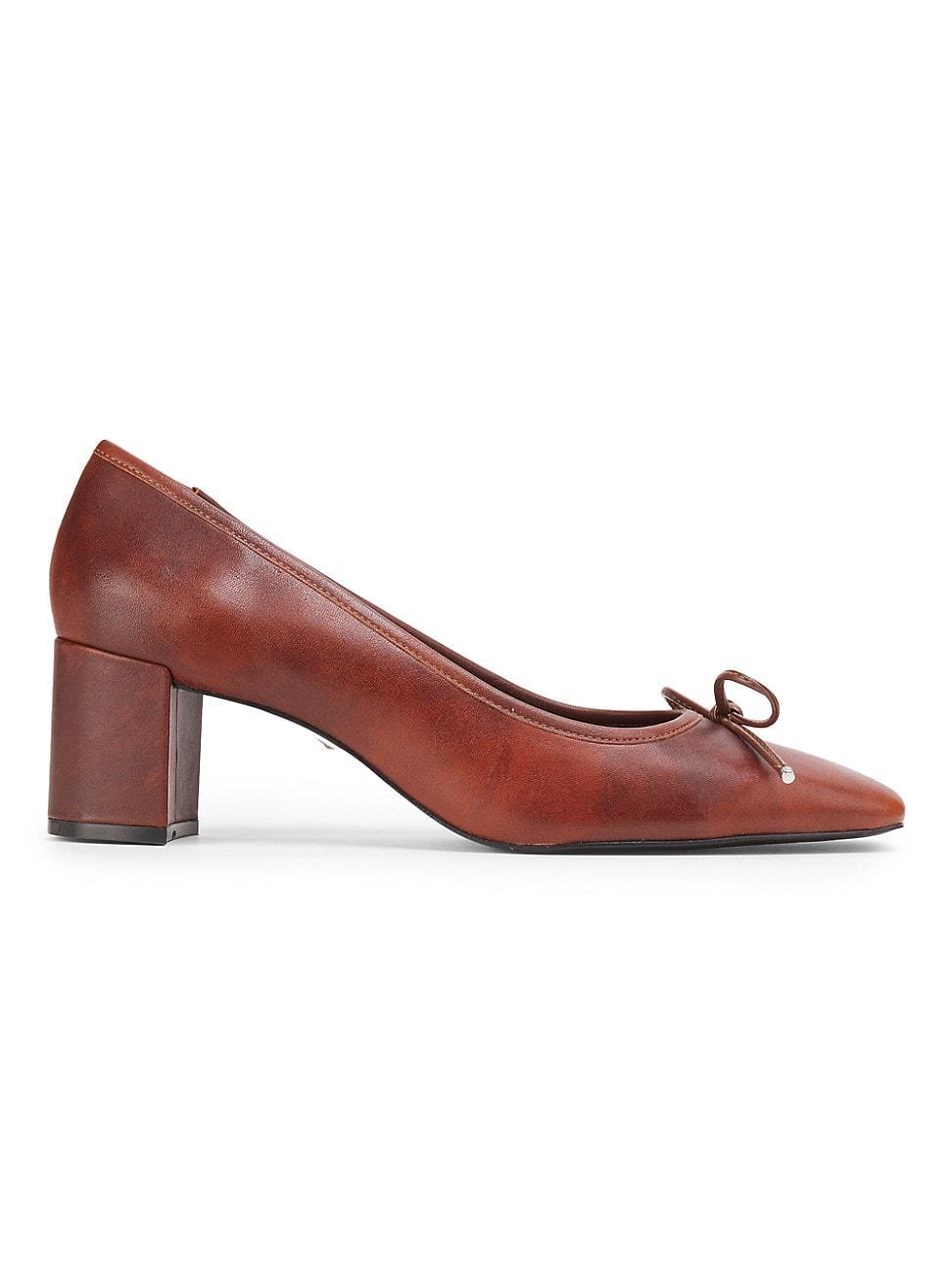 Womens Arissa 65MM Leather Pumps Product Image