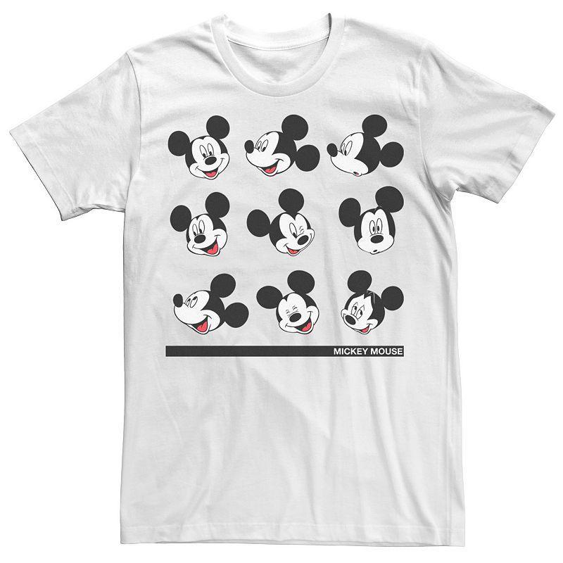 Disneys Mickey Mouse Mens Different Face Of Mickey Tee Product Image