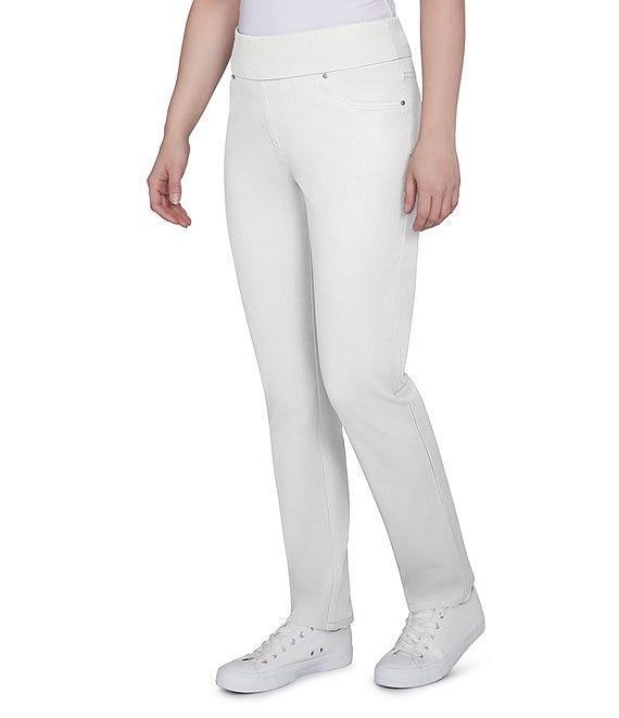 Ruby Rd. Soft Twill Straight Leg Pull-On Pants Product Image