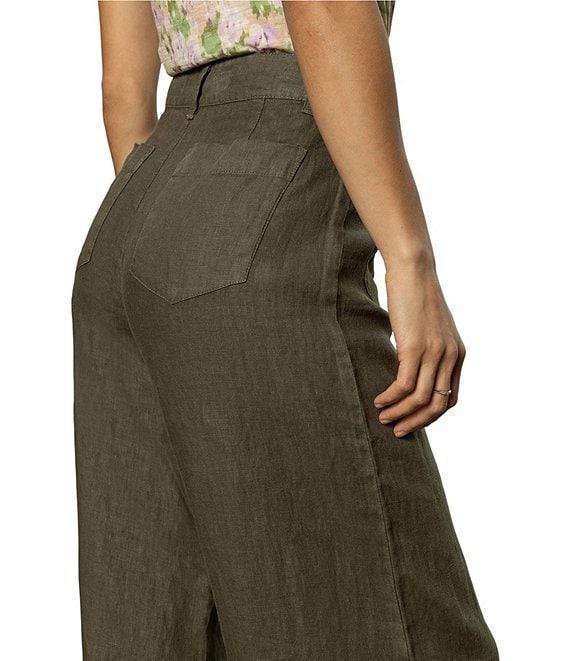 Sanctuary The Linen Marine Wide Leg Pants Product Image