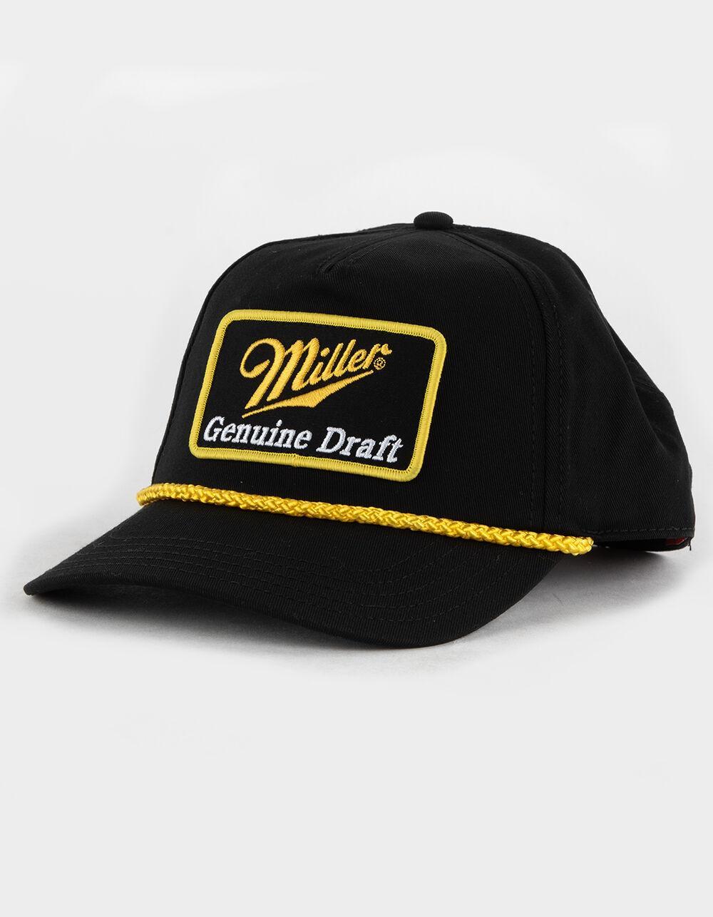 AMERICAN NEEDLE Miller Genuine Draft Roscoe Mens Snapback Hat Product Image