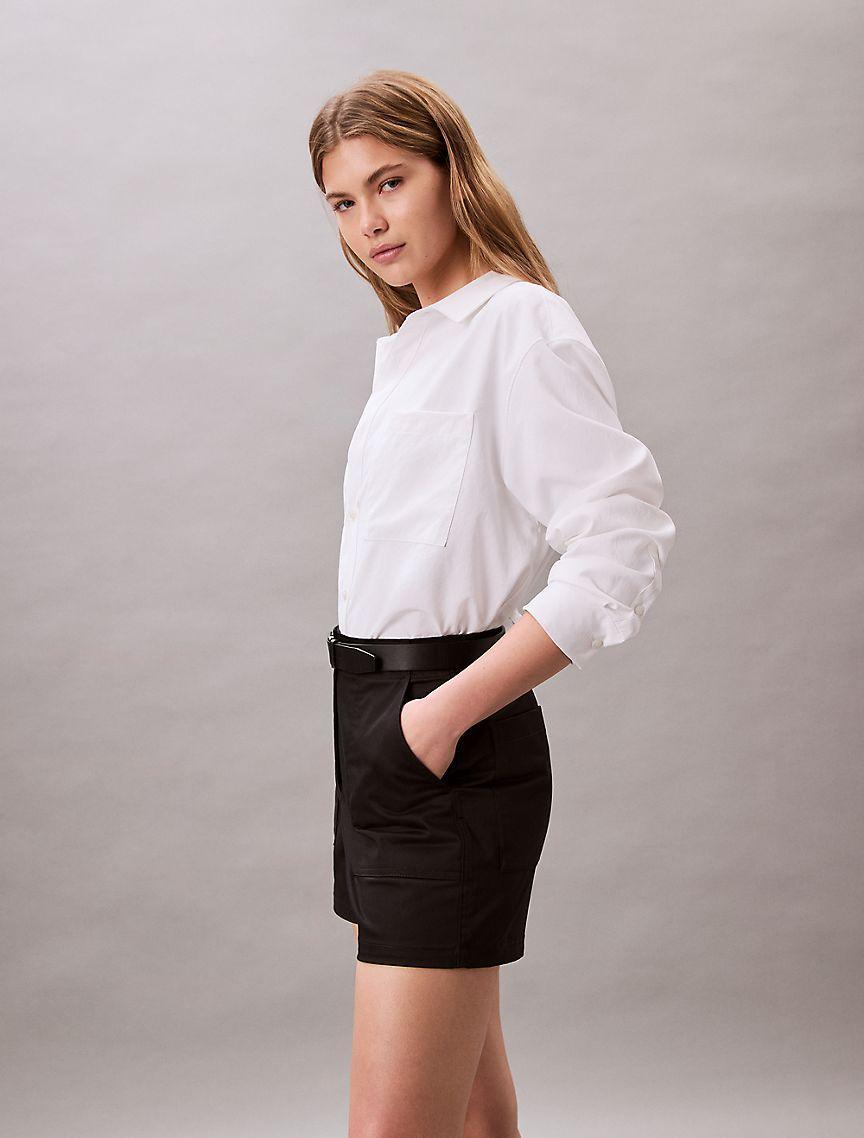 Cotton Sateen Short Product Image