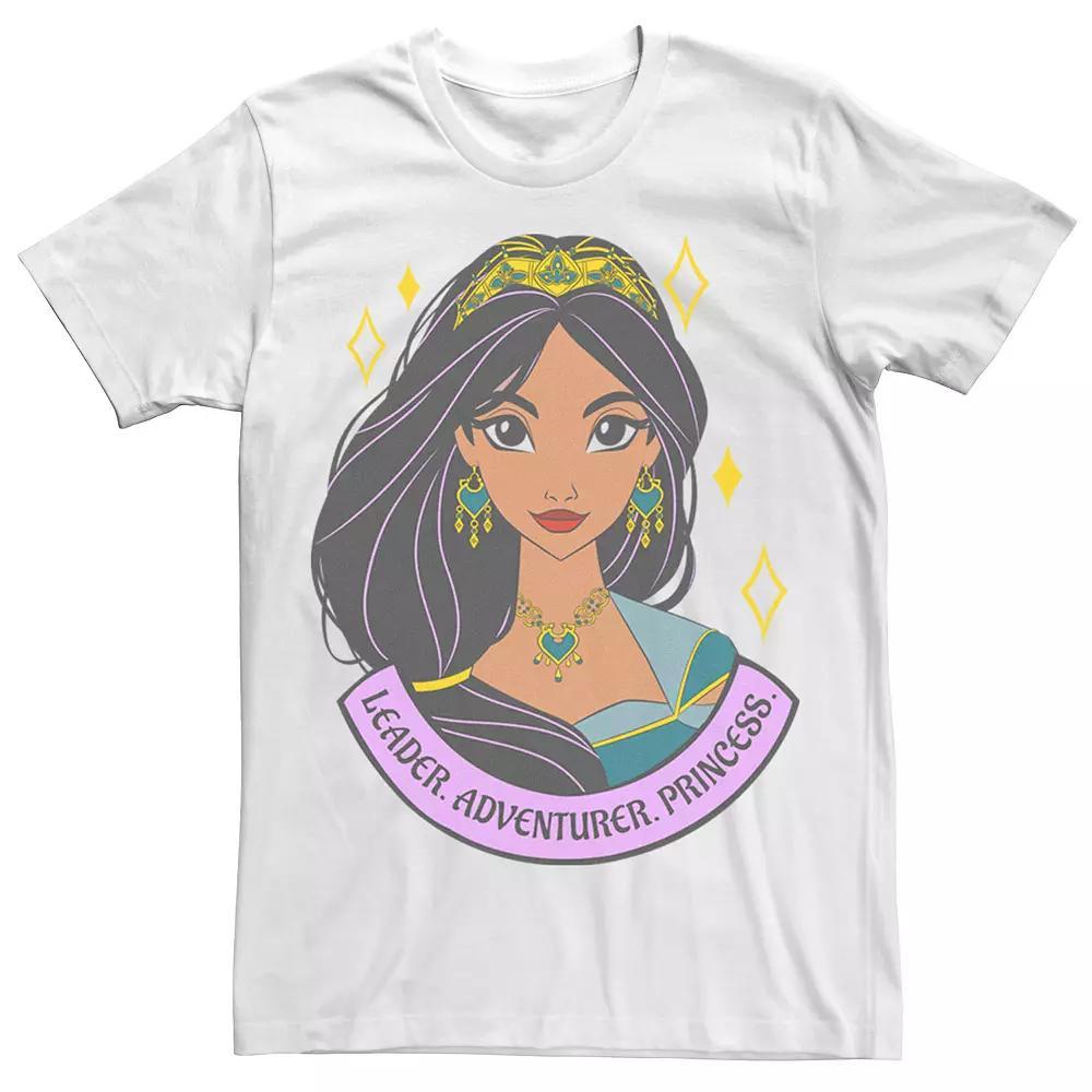 Disney's Aladdin Men's Jasmine Portrait Long Sleeve Graphic Tee,  Product Image