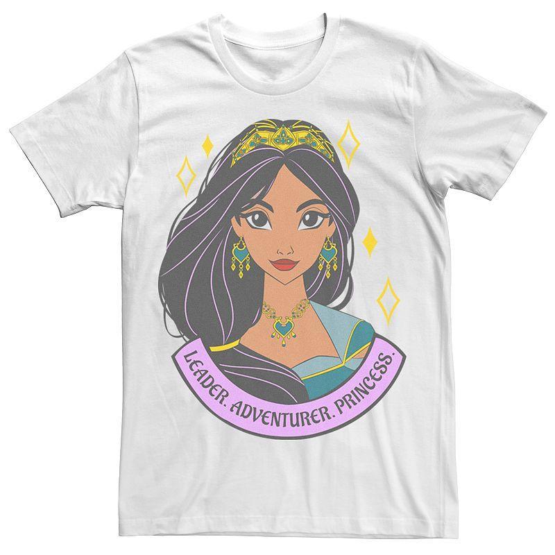 Disney's Aladdin Men's Jasmine Portrait Long Sleeve Graphic Tee,  Product Image