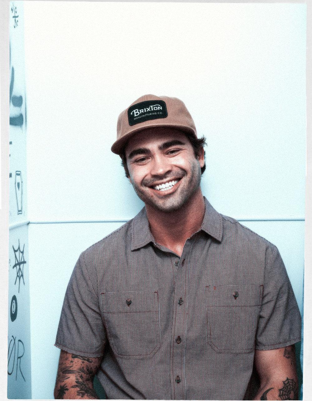 BRIXTON Grade Snapback Hat - BROWN Product Image