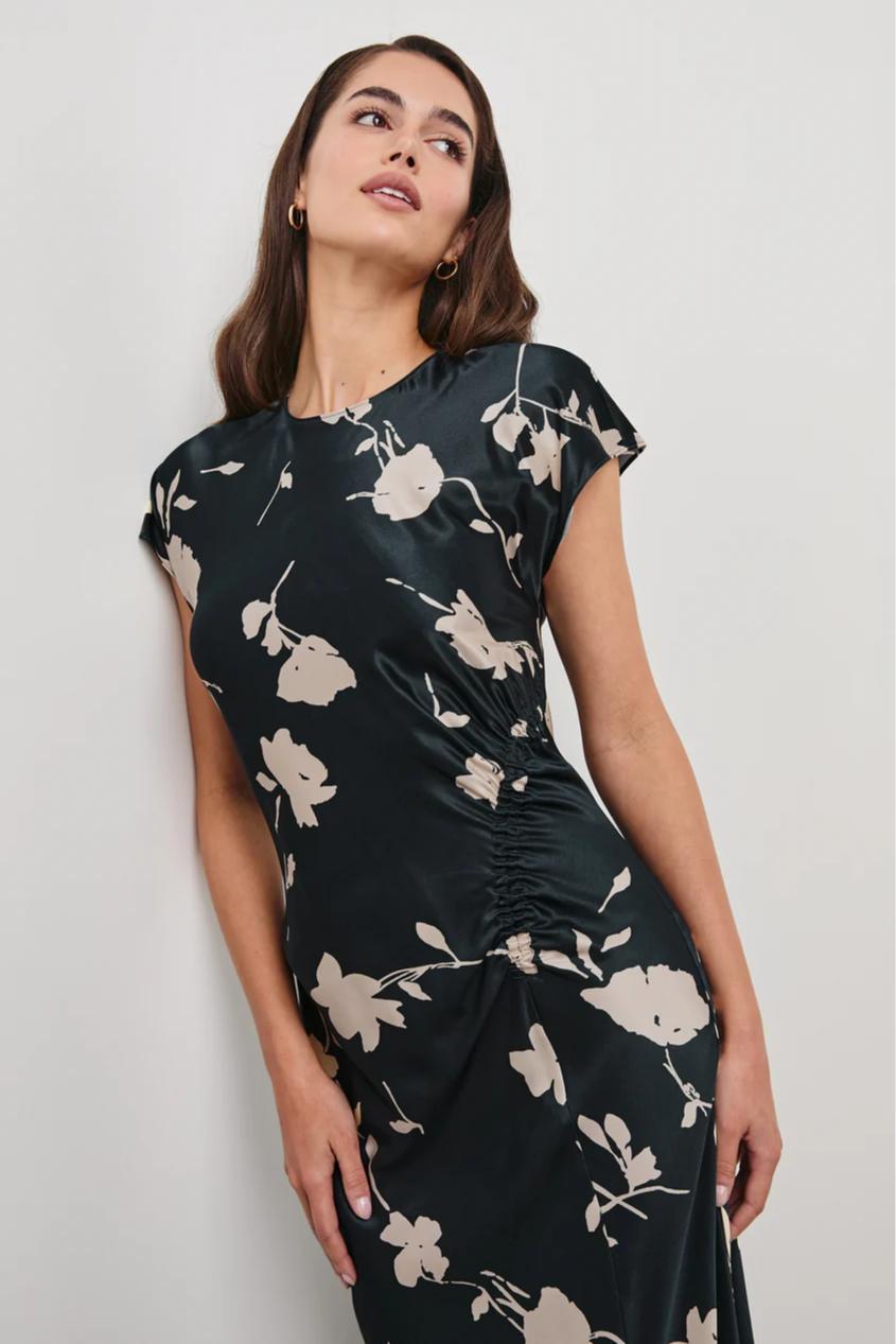 Serenity Dress - Midnight Roses Product Image