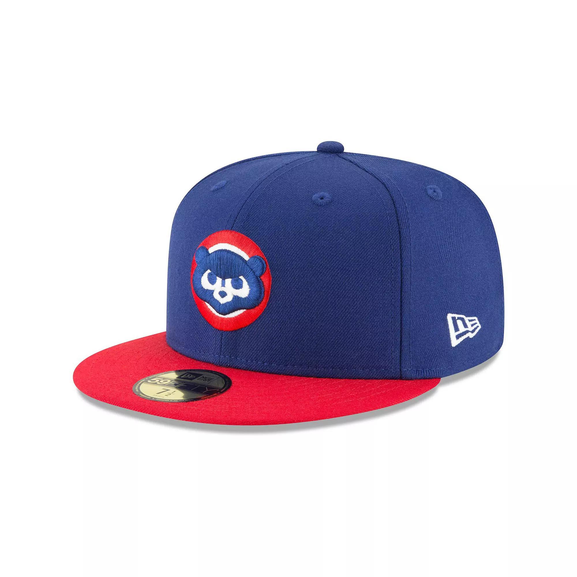 Men's New Era Royal Chicago Cubs Cooperstown Collection Wool 59FIFTY Fitted Hat,  Product Image