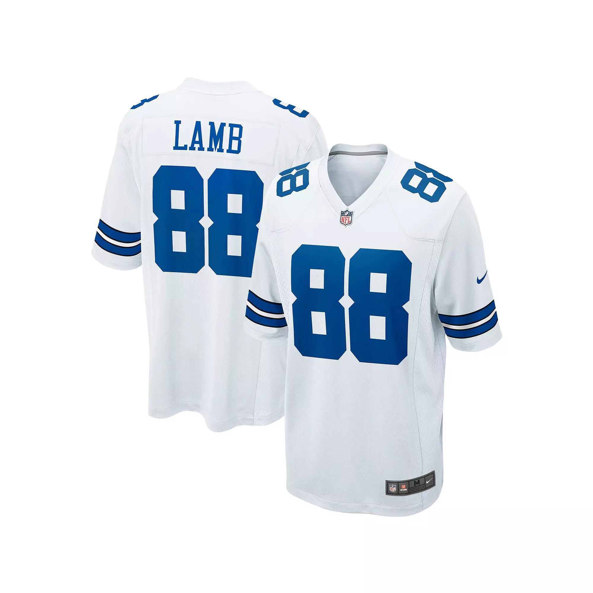 Nike Mens NFL Dallas Cowboys (Ceedee Lamb) Game Football Jersey | 67NM2PG-DC1 Product Image