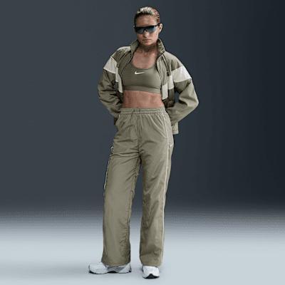 Womens Nike Windrunner High-Waisted Woven Open-Hem Pants Product Image