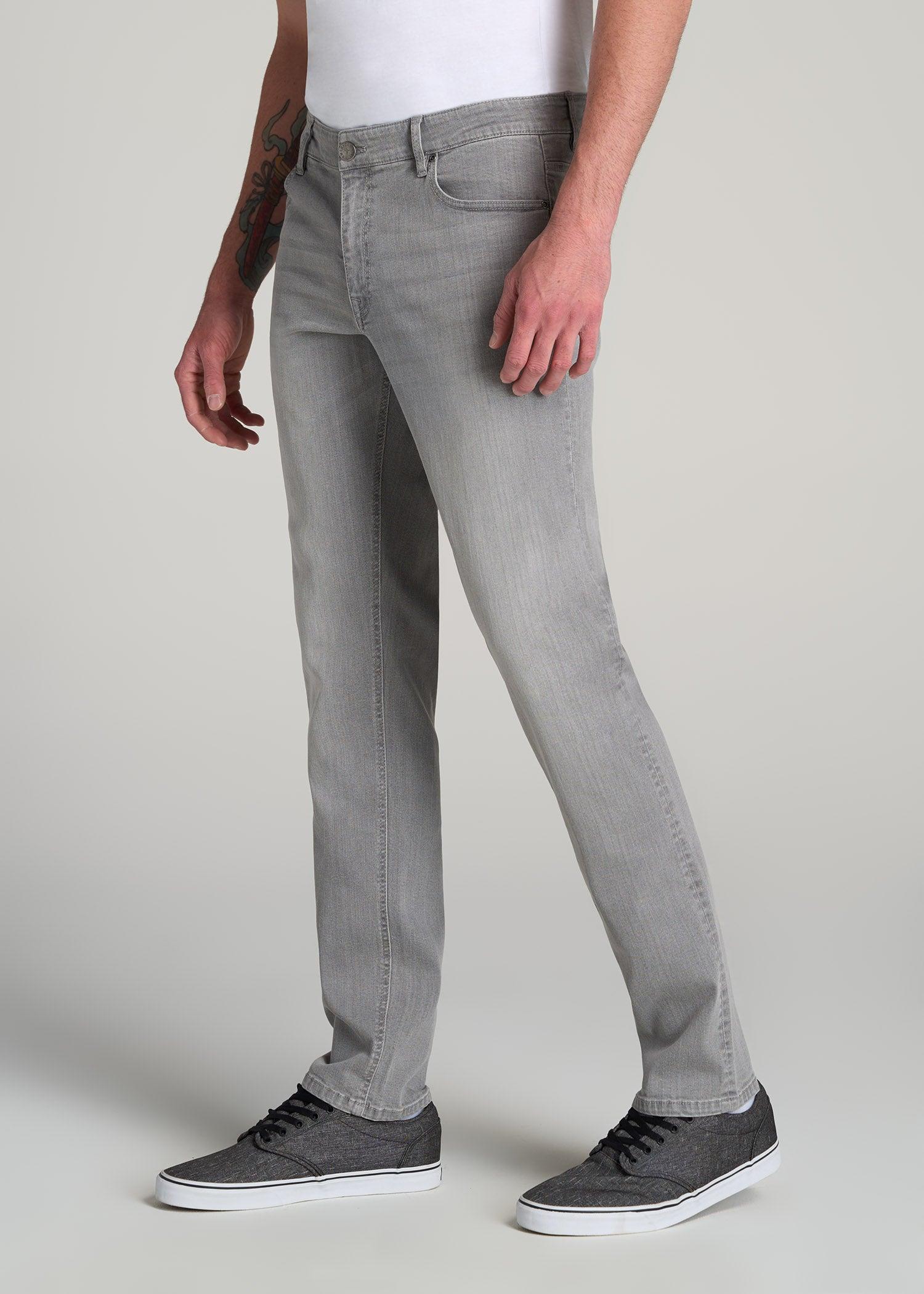 Carman TAPERED Jeans for Tall Men in Concrete Grey Product Image