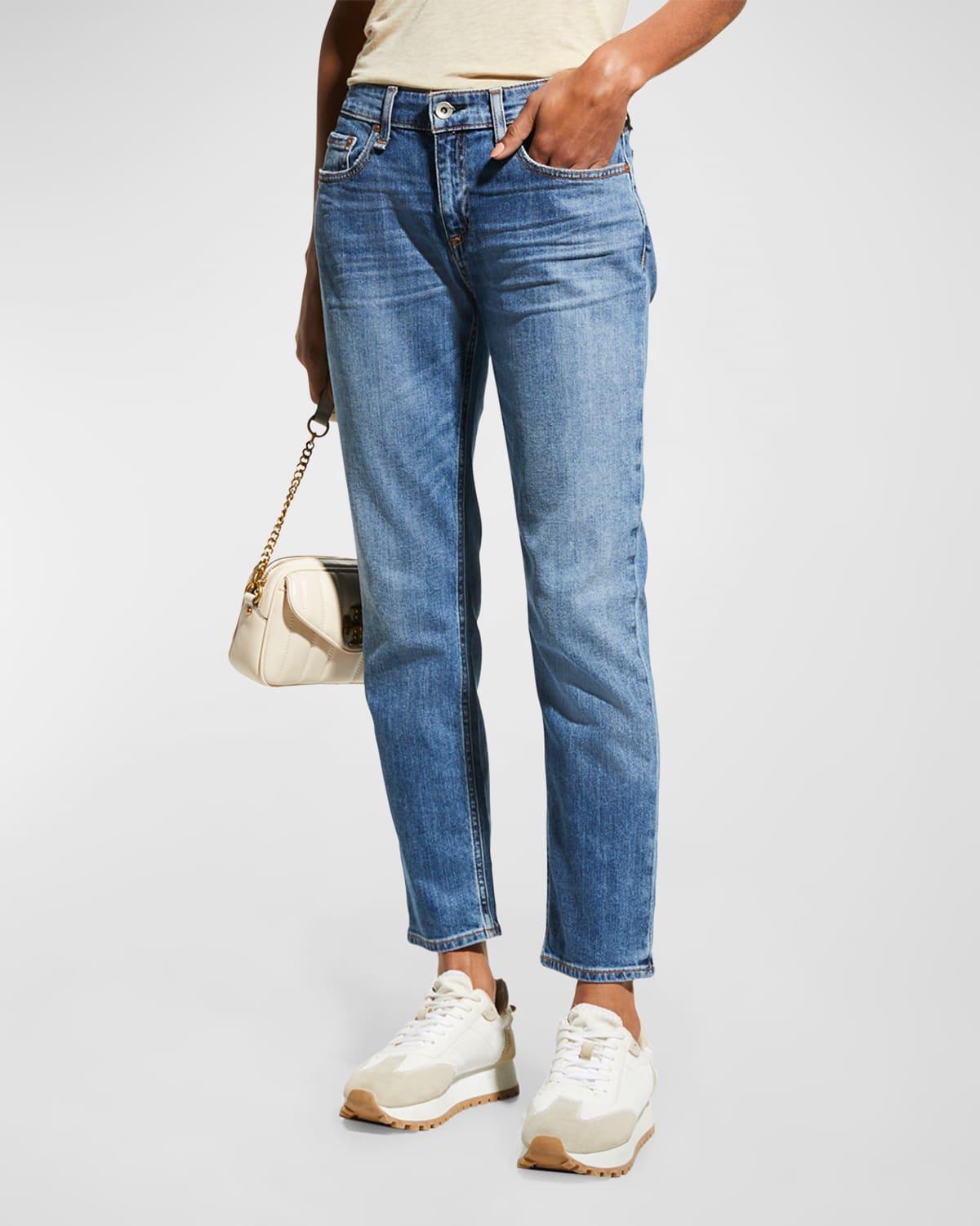 Womens Dre Low-Rise Slim Boyfriend Jeans Product Image