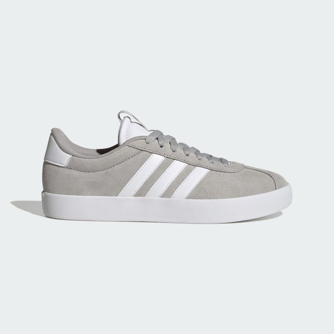 adidas VL Court 3.0 Shoes Grey Two M 7 / W 8 Womens Product Image