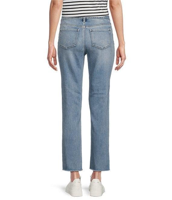 NYDJ Petite Size Sheri Lift Tuck® Frayed Hem Ankle Jean Product Image
