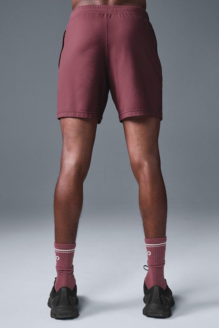 7" Conquer React Performance Short - Burgundy Truffle Product Image