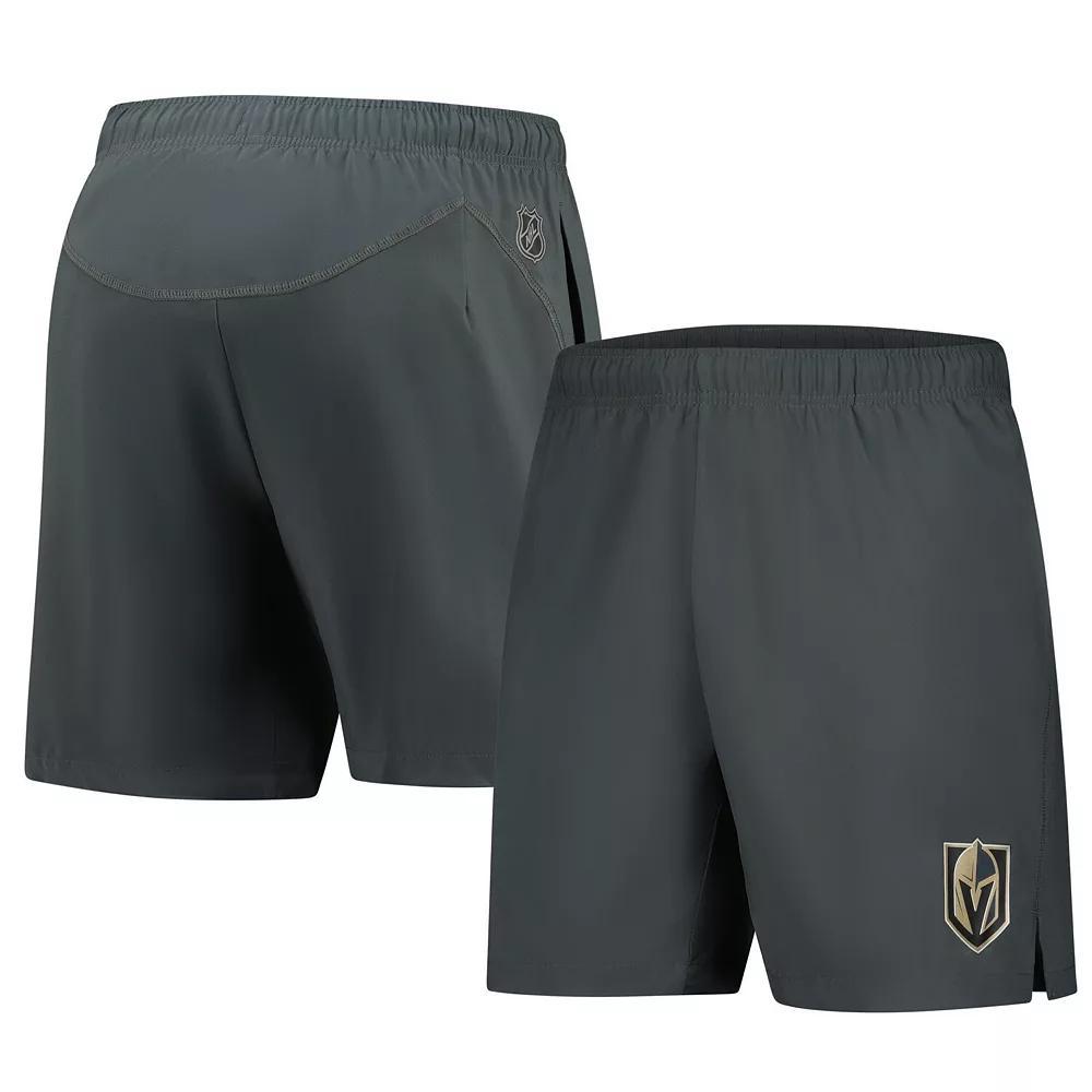 Men's Fanatics  Gray Vegas Golden Knights Tech Training Shorts, Size: Small, Lvk Grey Product Image