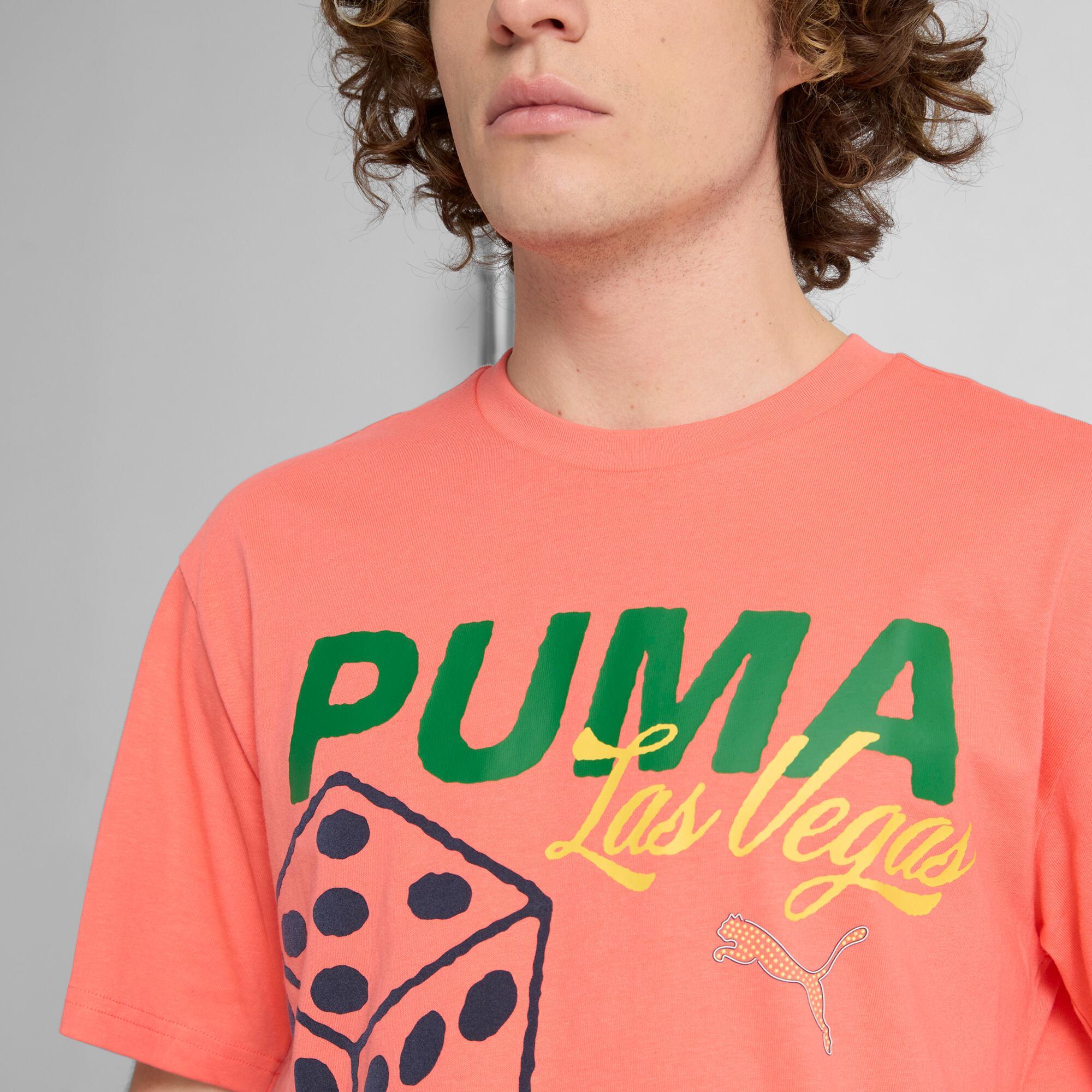 PUMA Wardrobe Essentials Las Vegas Mens Graphic T-Shirt Product Image