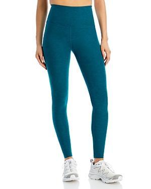 Caught in the Midi High-Waist Space-Dye Leggings Product Image