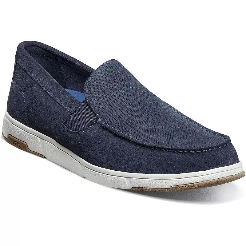 Nunn Bush® Luca Men's Suede Moc Toe Venetian Slip-On Shoes,  Product Image