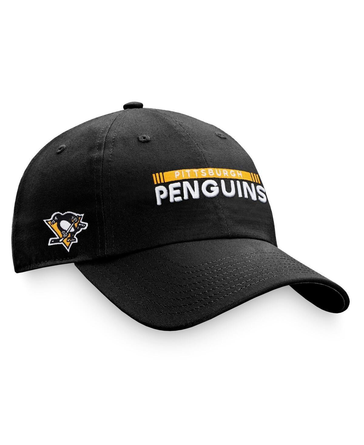 Mens Fanatics Branded Pittsburgh Penguins Authentic Pro Rink Adjustable Hat Product Image