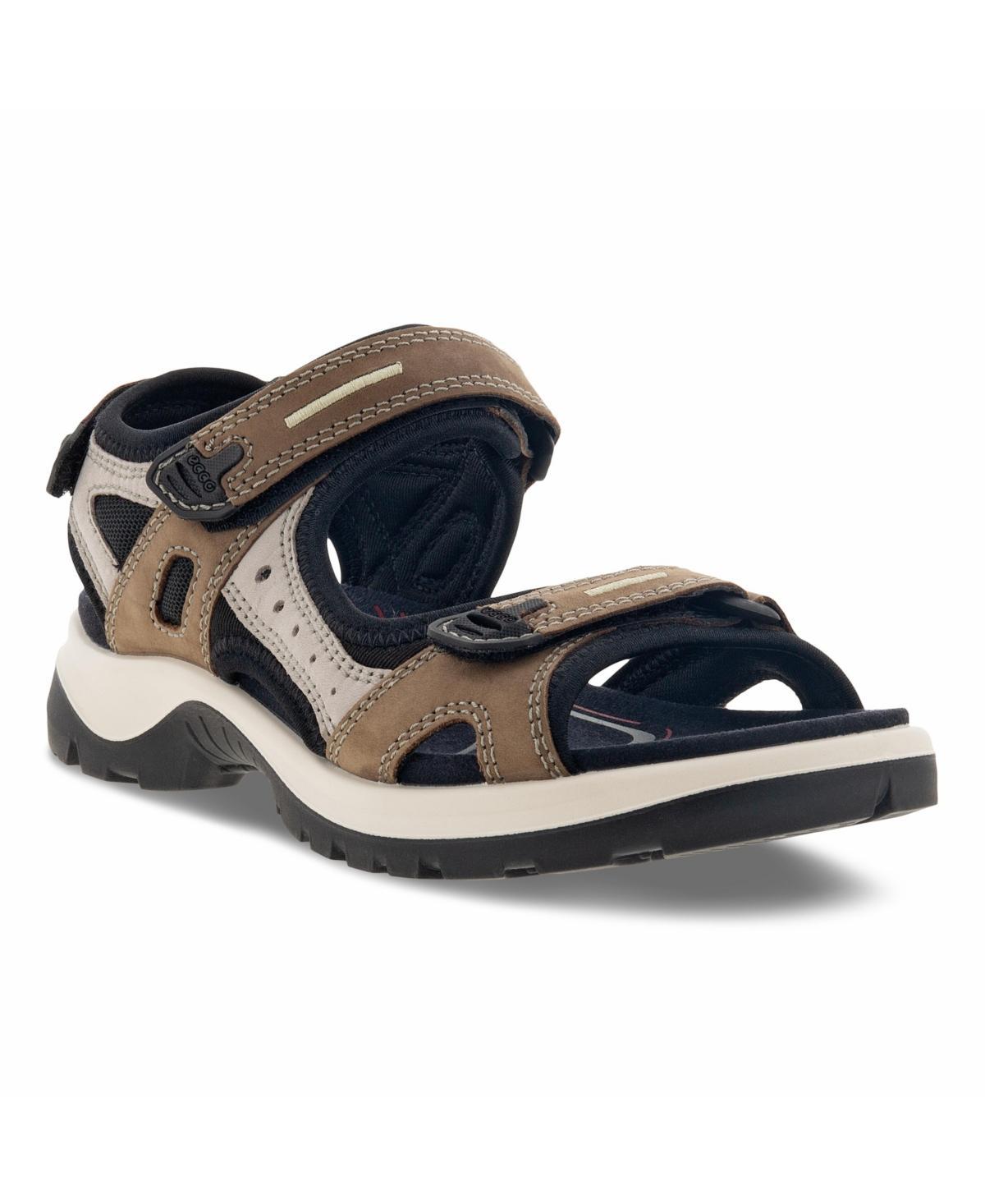 ECCO Yucatan Adjustable Strap Leather Sandals Product Image