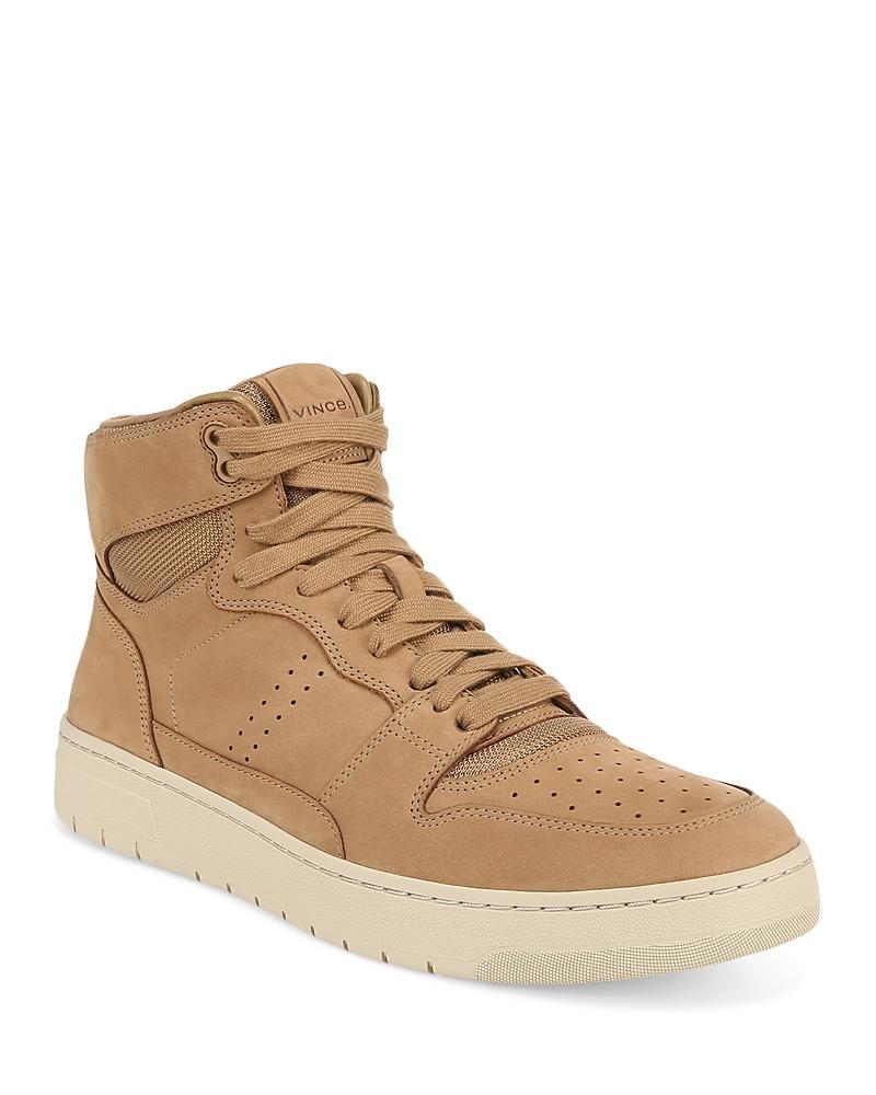 Mens Mason Leather High-Top Sneakers Product Image