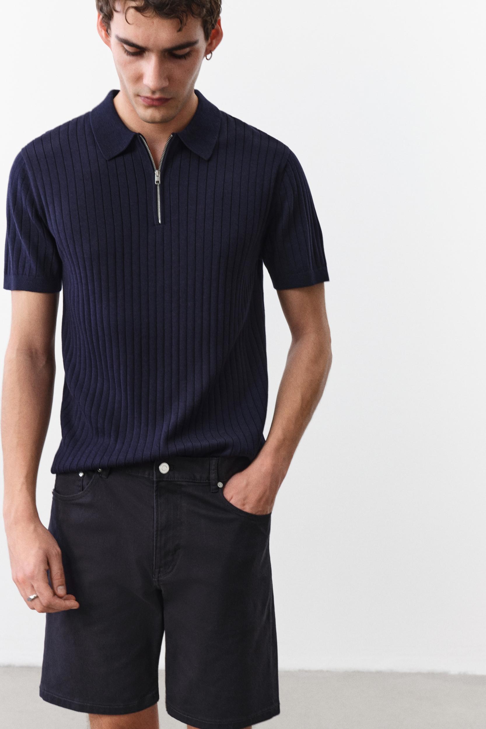 Regular-Fit Twill Shorts Product Image