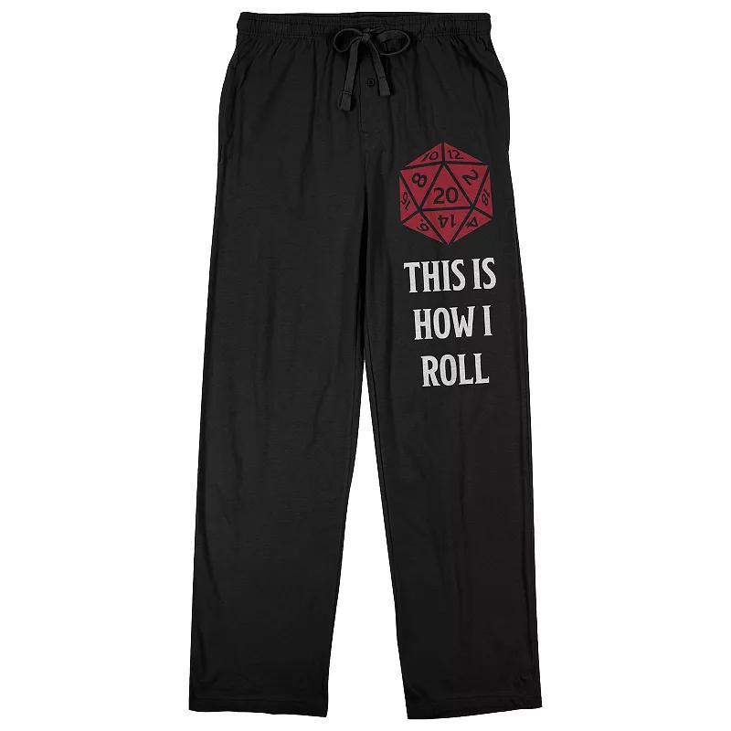 Men's Dungeons & Dragons Sleep Pants, Size: Large, Multi Product Image