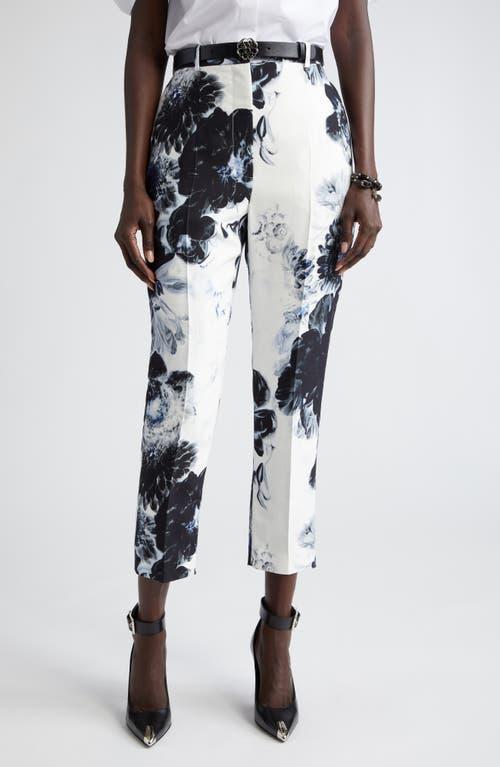 X-Ray Floral Print Straight-Leg Trousers Product Image