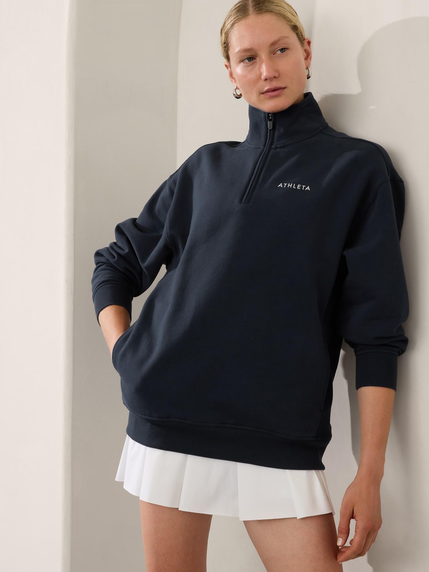 Power of She Forever Fleece 1/4 Zip Sweatshirt Product Image
