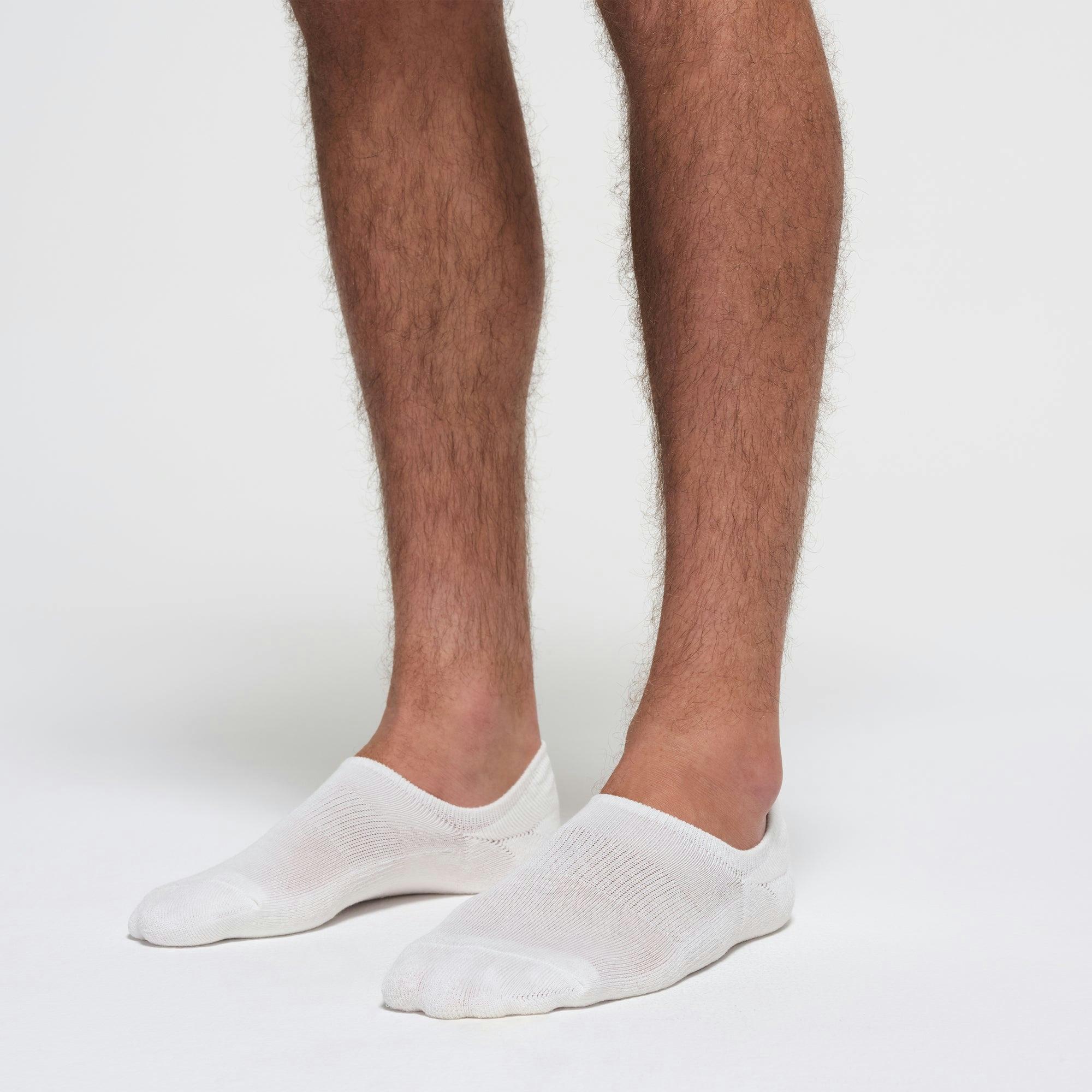 MENS NO SHOW SOCK 3-PACK | CHALK Product Image