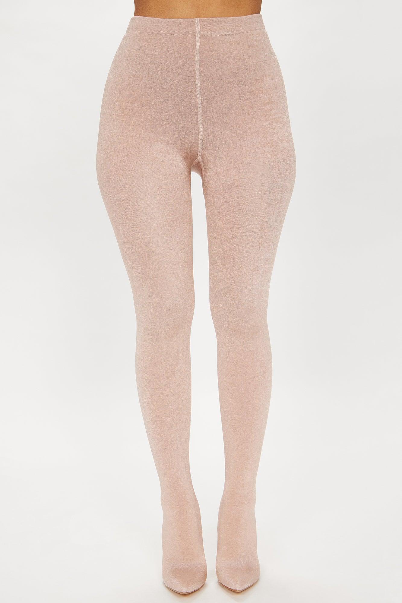 Aaliyah Stiletto Pant Boots - Nude Product Image