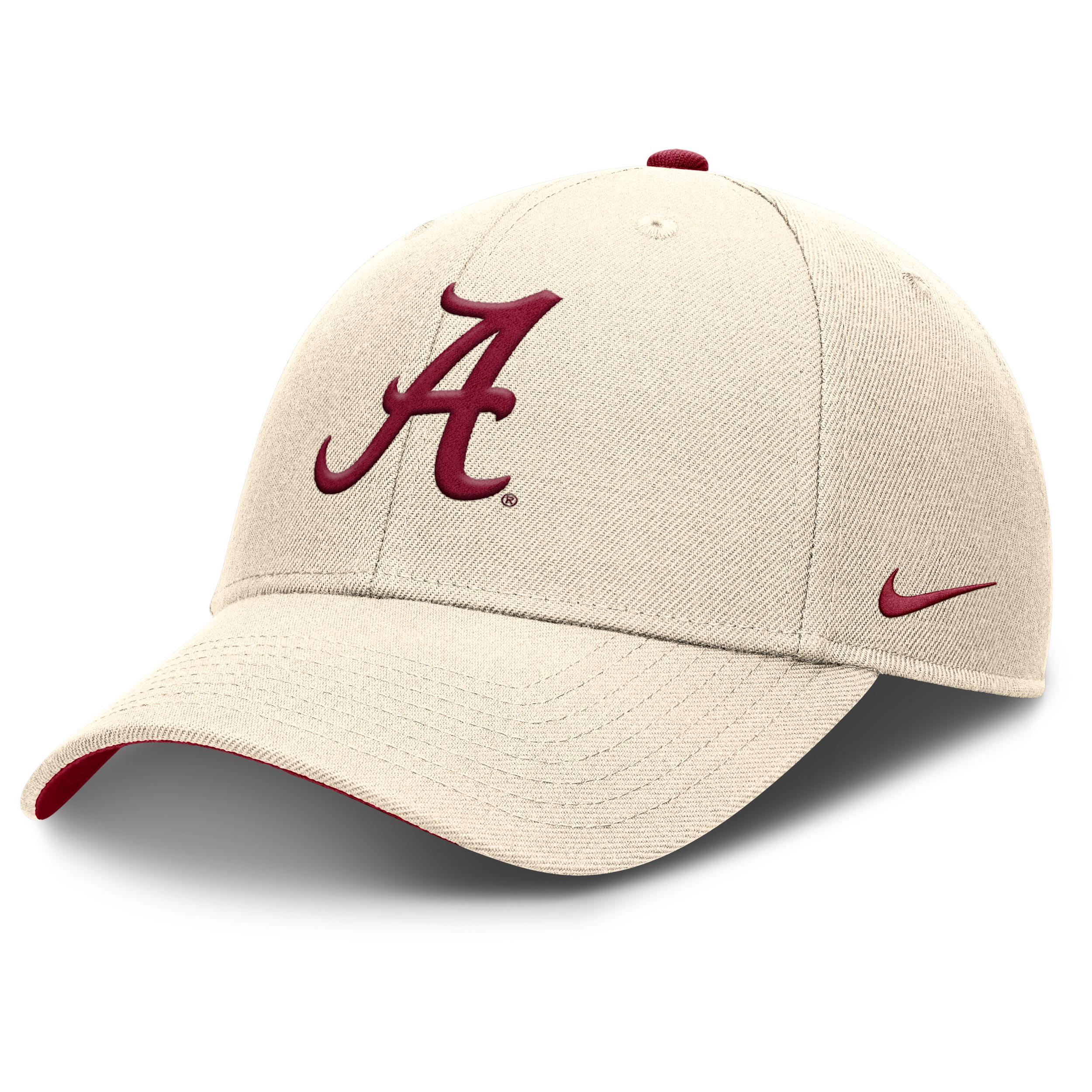 Alabama Primetime Rise Nike Mens Dri-FIT College Trucker Adjustable Hat | NC940C3BABN-A82 Product Image