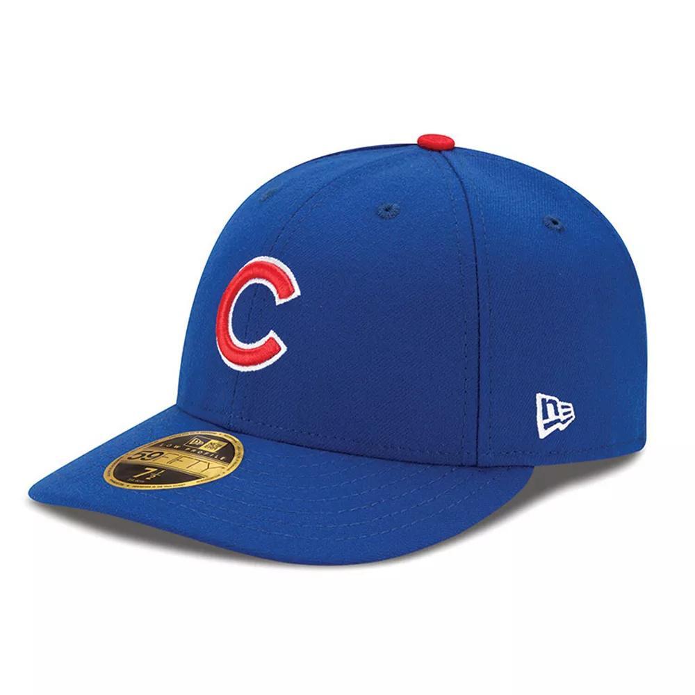 Men's New Era Royal Chicago Cubs Authentic Collection On Field Low Profile Game 59FIFTY Fitted Hat,  Product Image