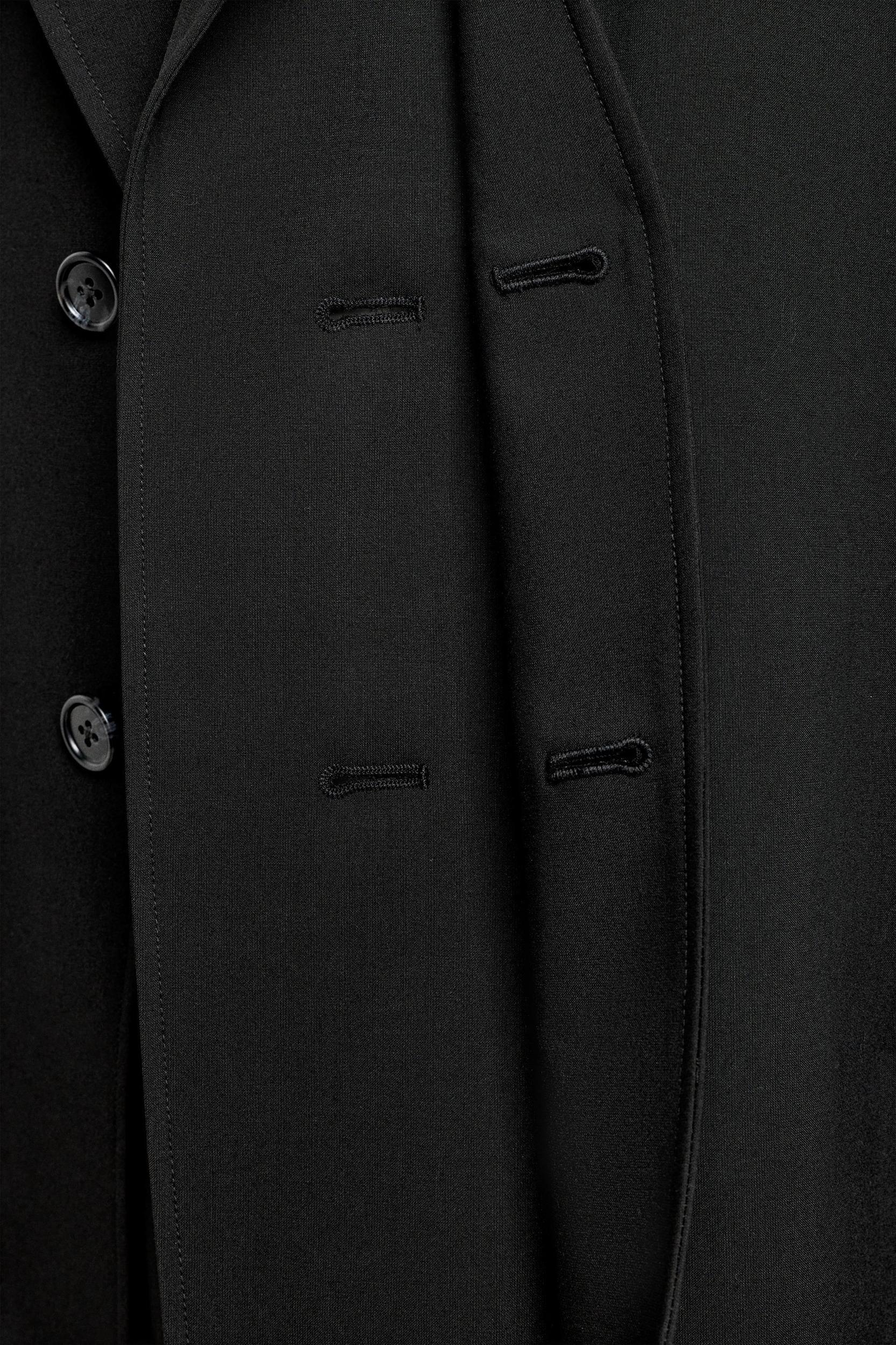 SUIT JACKET WITH REMOVABLE LAPEL Product Image