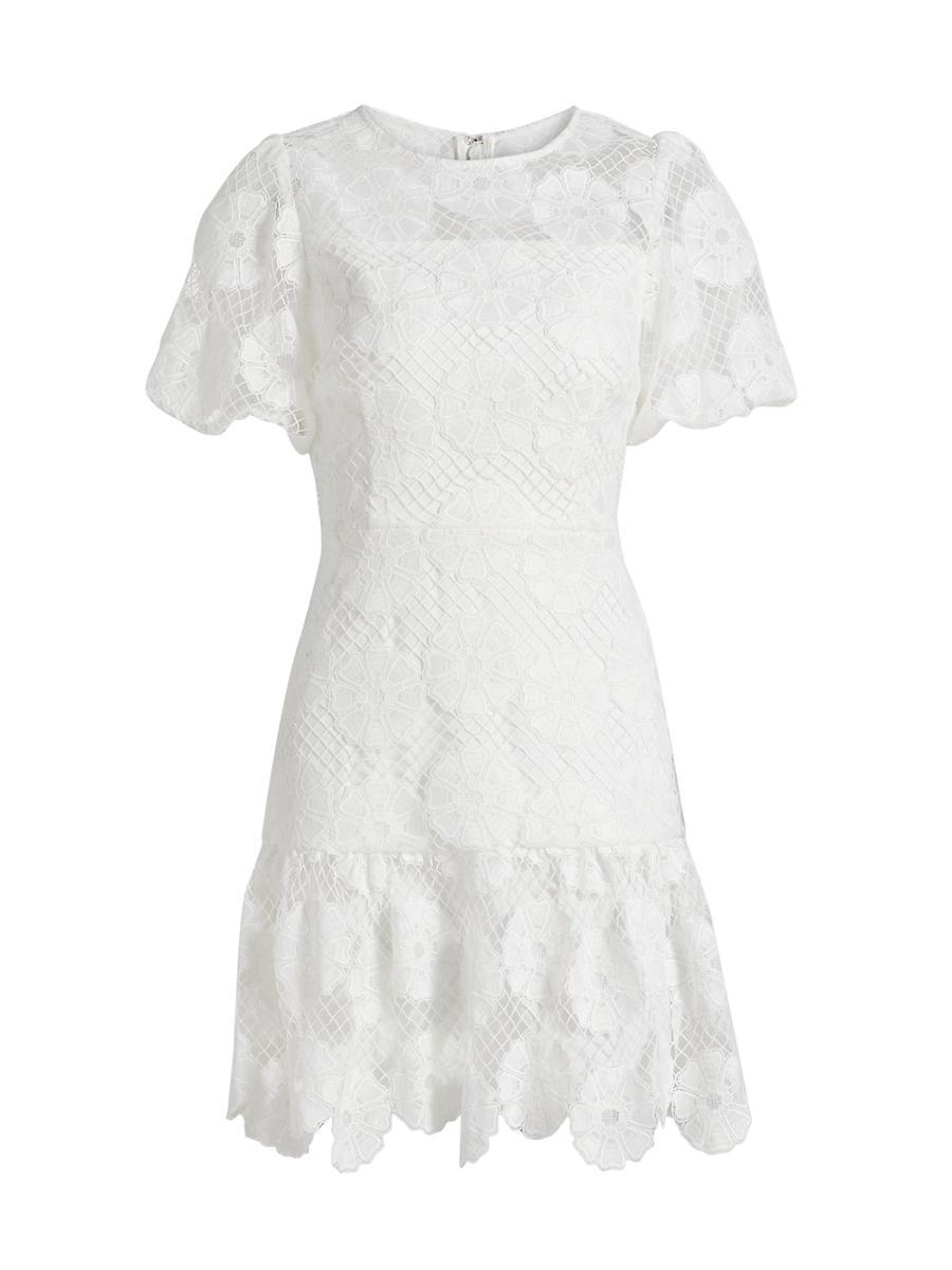 Womens Yasmin Lace Minidress Product Image