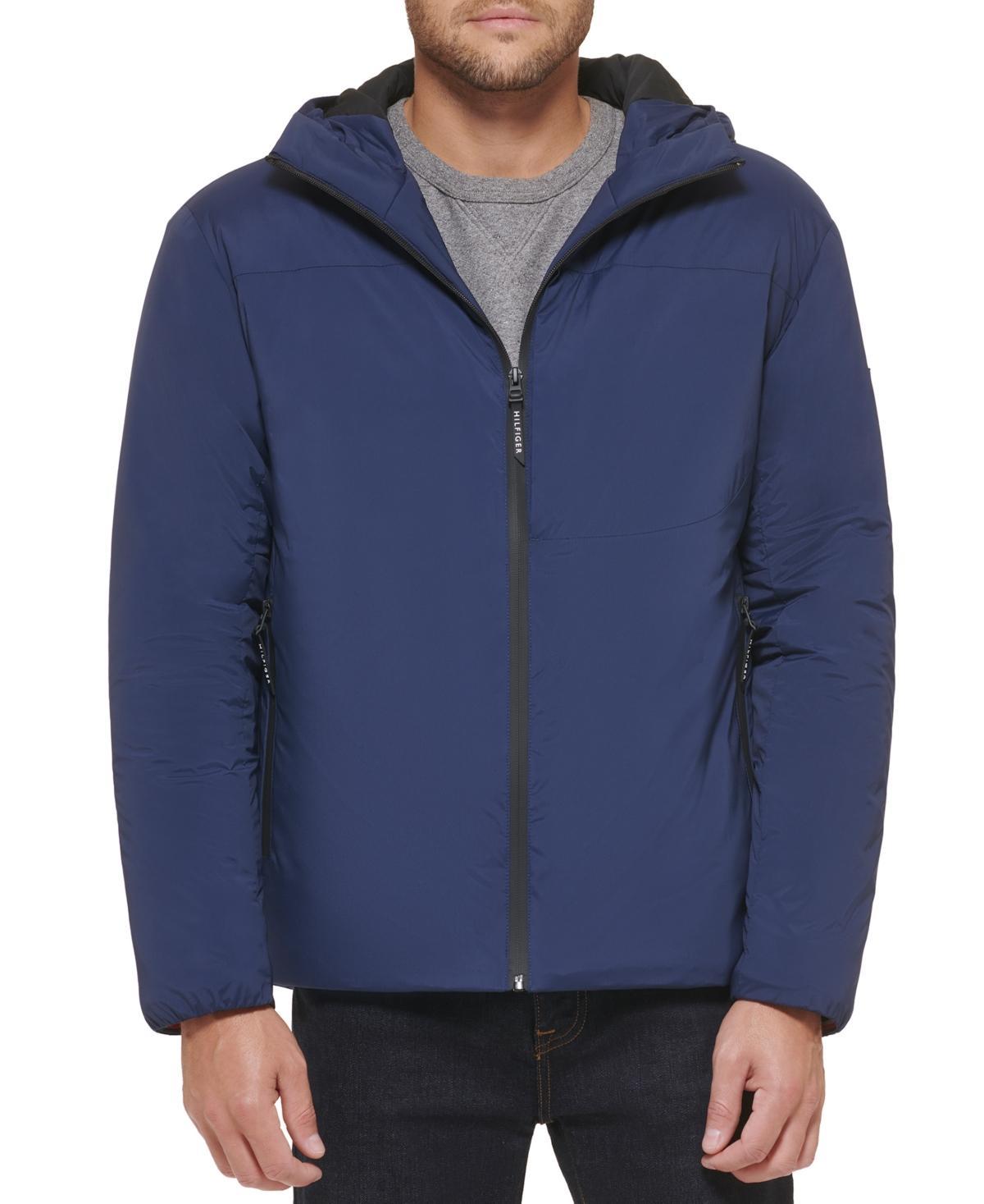 Mens Tommy Hilfiger Padded Performance Jacket, Mens Blue Product Image