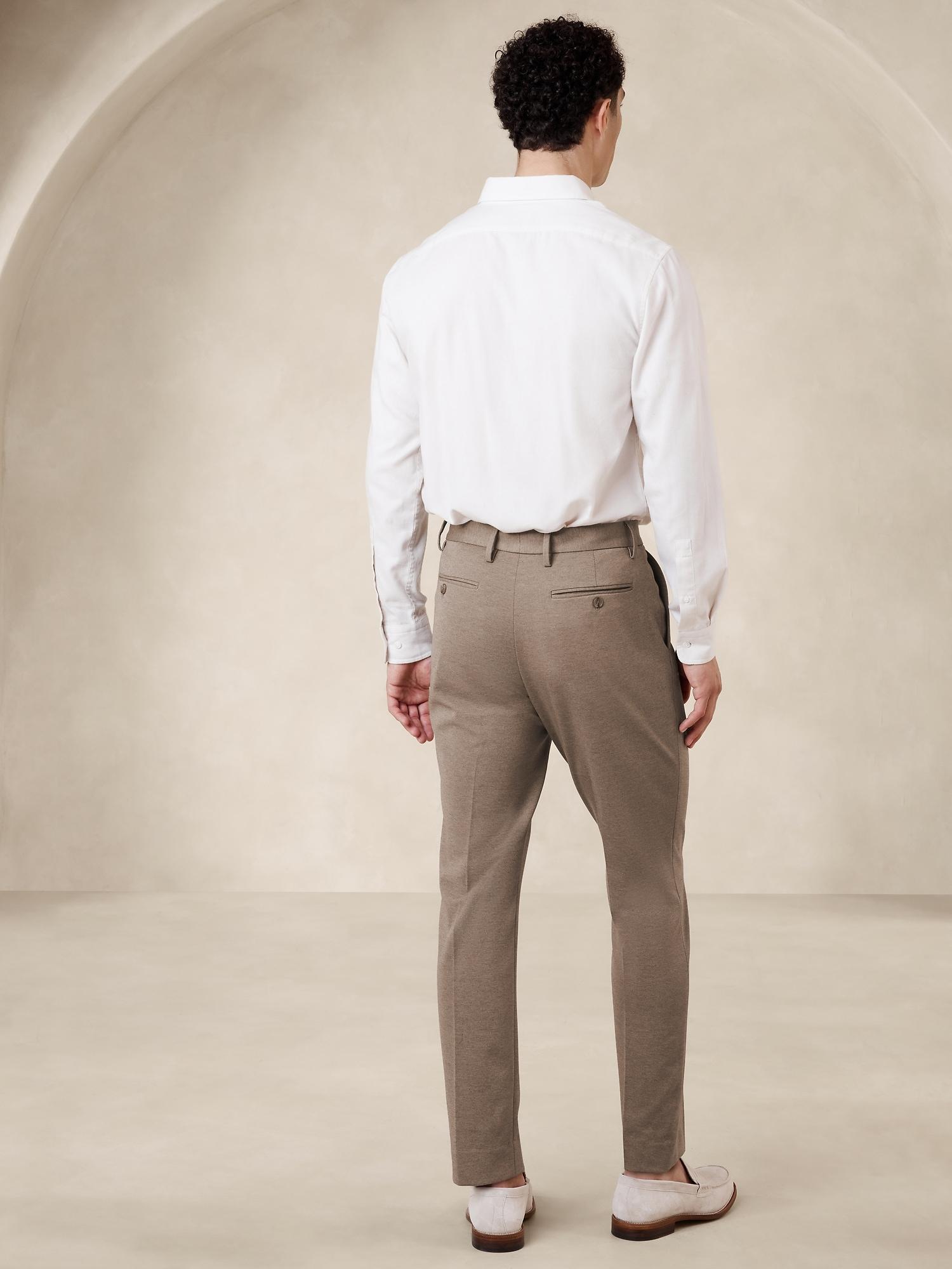 Tailored-Fit Knit Suit Trouser Product Image